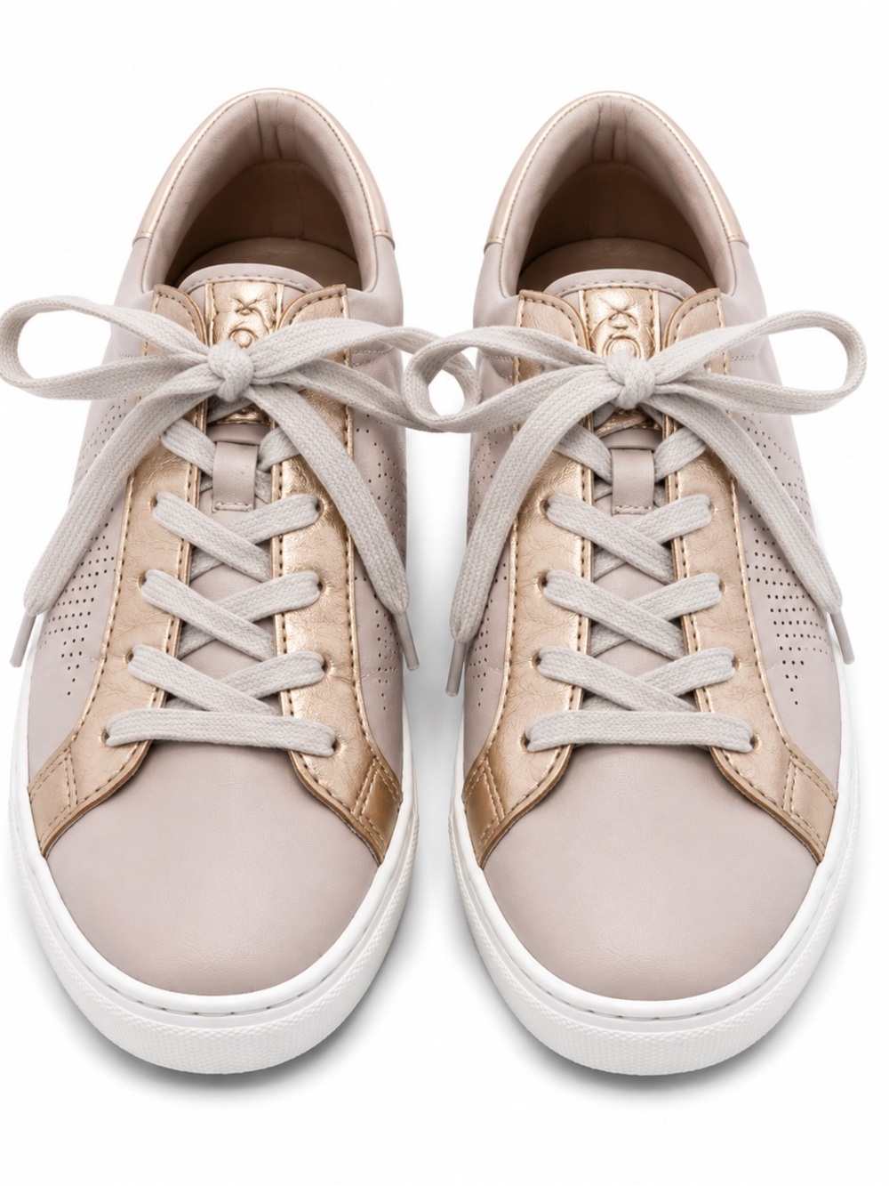 Universal Thread Women's Blush Pink Sneakers with Rose Gold Accent SW